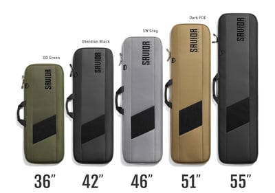Savior Eq Specialist Single Long Gun Padded Soft Case Padded Handle Adj Sling Dual Lockable Zipper 36" 42" 46" 51" 55" (4 colors) from $43.99 + FREE Shipping