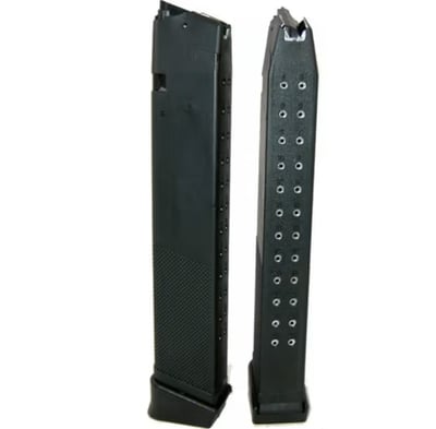 Glock Compatible .40 Cal 31 Rd Capacity Mag. Steel Lined and Reinforced Polymer Body Aftermarket Mag - $12.99