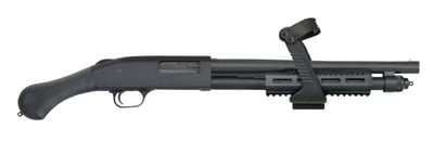 Mossberg 590 Shockwave Shock 'n' Saw 12 Ga Pump Action Firearm 14.375" Barrel Blued and Black Bird's Head - $432.42 + Free Shipping