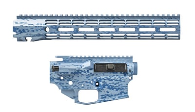 M4E1 Threaded Builder Set w/ 12.7" ATLAS R-ONE M-LOK Handguard Cerulean Cloak Cerakote - $585  (Free Shipping over $100)