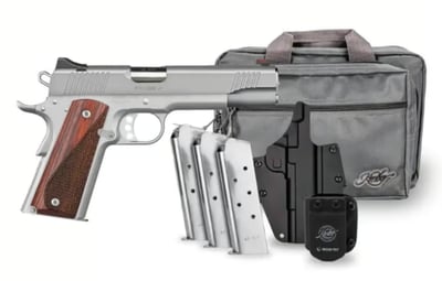 Kimber Stainless LW 45 ACP Club Bundle 3- Mags Holster Range Bag - $687.69 