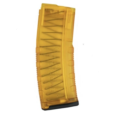 Classic Firearms AR-15 30 Round Enhanced Magazine .223/5.56/.300BLK Translucent Yellow Minor Cosmetic Color Blem Special Deal - $7.99