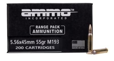 Ammo Inc. Signature 55gr FMJ 5.56 NATO Box of 200 - $99.99