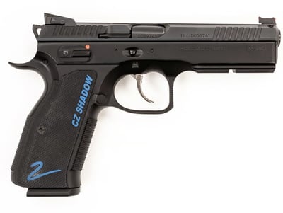 CZ Shadow 2 9mm 4.5" Barrel 3-17 Round Mags Fiber Optic Front, Case - $908.99  ($7.99 Shipping On Firearms)