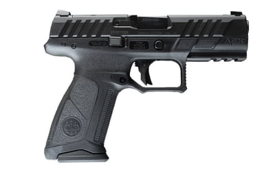 Beretta APX A1 RDO 9mm 4.25" FS 17-Shot Black Polymer - $364.79 ($264.79 after $100 MIR)