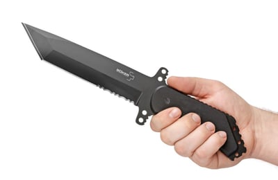 Boker Plus 440C Armed Forces Tactical Fixed Blade Knife - $39.99 (Free S/H over $25)