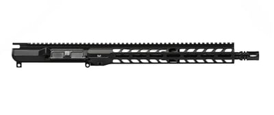 M4E1 Threaded 14.5" 5.56 Carbine-Length M4 QPQ Barrel No Forward Assist Complete Upper 13.5" Slimline Handguard Anodized Black - $395  (Free Shipping over $100)