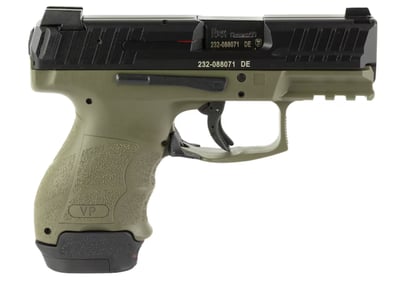H&K VP9SK Sub-Compact 9mm 3.39" Barrel 15 Round - $549.99 + Free Shipping
