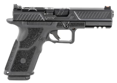 ZEV OZ9 Combat 9mm 4.49" 17+1 Black, Black DLC Steel Black Polymer Grip - $972.98  ($7.99 Shipping On Firearms)