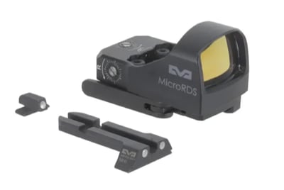 Meprolight microRDS Springfield XD Models/Hellcat Red Dot Sight Full Kit w/Backup Night Sight Set & QD Adapter - $199.99 