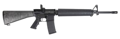 DPMS DR-15 20" 5.56 NATO A2 Rifle W/ MBUS Rear Sight, Black Rifle - $599.45  (Free Shipping on Firearms)