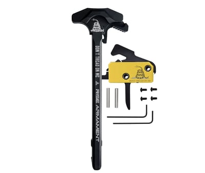 RISE Armament Special Edition Don't Tread On Me AR Trigger And Charging Handle Bundle - $126.34 (Free S/H over $49 + Get 2% back from your order in OP Bucks)