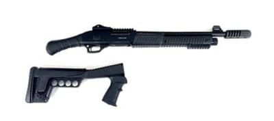 Emperor Duke Ultra 12 Gauge Firearm 18.5" Barrel 4+1 Rounds Synthetic 3" Chamber Blue/Black - $255.99 