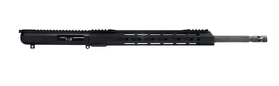 BC-10 6.5 Creedmoor Sporter Slick Side Upper 20” Parkerized Straight Fluted Heavy Barrel 1:8 Twist Rifle Length Gas System 15” MLOK Split Rail with BCG & Charging Handle - $277.43