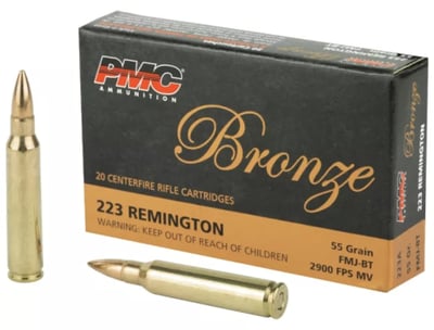 PMC .223 Remington Rifle Ammo 55 Grain FMJ-BT 1000Rnd - $419 + Free Shipping