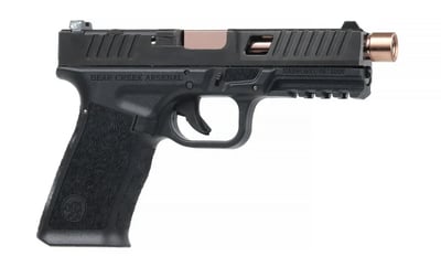 BC-101 BCA Grizzly Window Cut 9mm Handgun 9mm Copper Titanium Nitride (TiN) Threaded Barrel 1:16 Twist 17+1 Capacity - $295.00