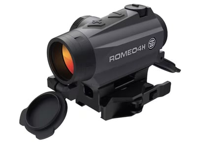 Backorder - Sig Sauer ROMEO4H Red Dot Sight 1x Torx and Quick-Release Mounts Graphite - $227.49 + Free Shipping (Free Shipping on $100+ Orders)