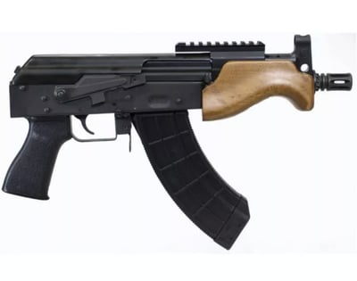 Century Arms VSKA Micro Draco AK47 Pistol Black 7.62x39 6" Barrel 30rd Hardwood Handguard - $689.99 (S/H $19.99 Firearms, $9.99 Accessories)
