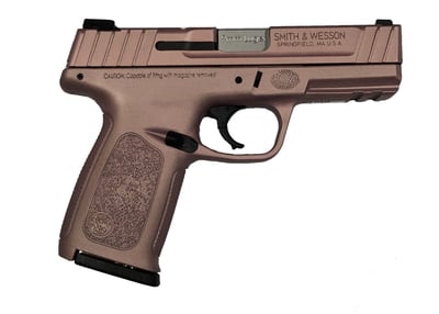 S&W SD9 VE Pink Champagne 9mm 4" Barrel 16+1 Rnd - $269.99 