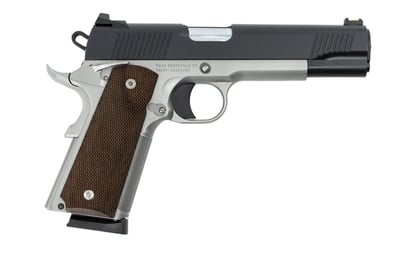 Tisas 1911 Duty .45 ACP 5" 8rd Pistol, SS/Black - $449.99 