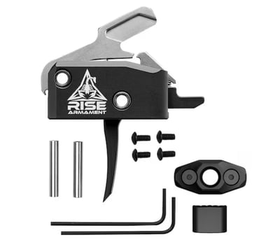 Rise Armament RA-434 HPT Drop-In Trigger Group Bundle with Anti-Walk Pins, QD Sling Mount and Magazine Button AR-15 - $101.99 (Free Shipping on $100+ Orders)