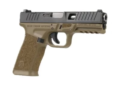 BC-101 BCA Grizzly Window Cut 9mm Barrel 1:16 Twist 17+1 Capacity-Bronze-Stainless Steel-Non-fluted-416R Stainless Steel-Non-Threaded - $299