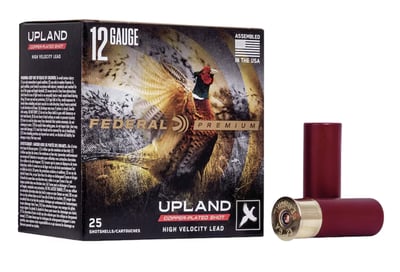 Federal Premium Wing-Shok 12 Gauge Copper Plated Lead Ammo 2-3/4" 25 Rnd #6 - $13.38 (Free Shipping on $100+ Orders)