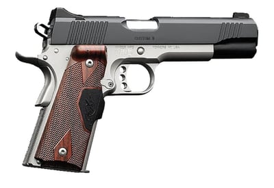 Kimber Custom II LG 45 ACP Pistol 5" Barrel 7+1 Round Matte Black Slide Rosewood Grip Silver Frame - $856.80 + Free Shipping (Free Shipping on $100+ Orders)