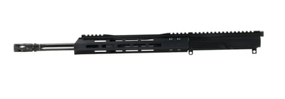 BC-15 .300 Blackout Right Side Charging Upper 16" 416R SS Black Nitride Black Wolf Fluted Heavy Barrel 1:8 Twist Carbine Length Gas System 11.5" MLOK - $205.65