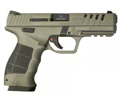 SAR USA SAR9X 9mm 4.4" 19rd OD Green / Black - $371.99 (add to cart price) 