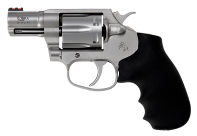 Colt Cobra 38 Spl Stainless 2" Barrel 6-Shot Fiber Optic Sight - $639 