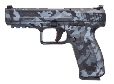 Canik TP9SF Special Forces Woodland Blue 9mm 4.46" Barrel 18-Rounds - $349.99 ($19.99 S/H on Firearms / $15.99 Flat Rate S/H on ammo)