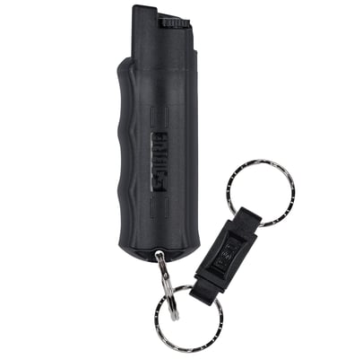 SABRE RED Pepper Spray Keychain with Quick Release for Easy Access - Max Police Strength OC Spray, Finger Grip - $8.79 + FREE Shipping