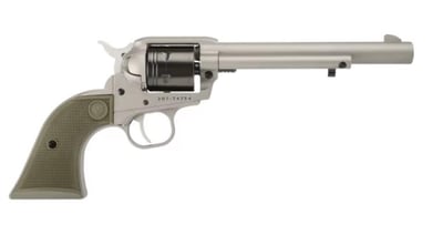 Ruger Wrangler Single-Action Rimfire Revolver with Silver Cerakote Finish - O.D. Green - 6.5" Barrel Length .22 Long Rifle - $219.99 (Free Ship to Store)