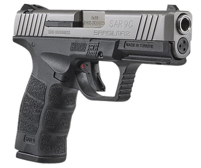 SAR USA SAR9 Compact Stainless 9mm 4" Barrel 17 Rounds - $269.99 ($19.99 S/H on Firearms / $15.99 Flat Rate S/H on ammo)