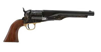 Uberti 1860 Army Black Powder Revolver 44 Caliber 8" Blued Barrel Case Hardened Frame Walnut Grip - $319.99 (Free Shipping on $100+ Orders)