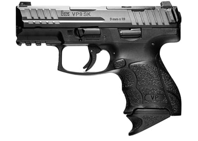 Heckler and Koch VP9SK-B Optics Ready 9mm 3.4" Barrel 15 Rounds - $549.99 ($19.99 S/H on Firearms / $15.99 Flat Rate S/H on ammo)