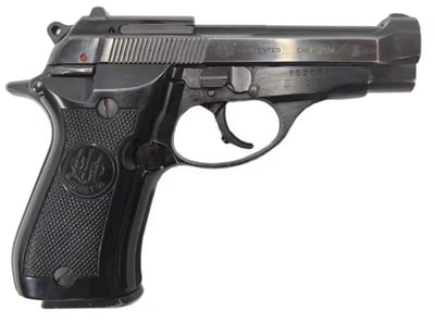 Beretta 84BB Used .380 ACP 3.81" Bbl Ambi-Safety, DA/SA Trigger, 12+1 Capacity, Beretta Grips, Surplus Good / Very Good - $329.99 