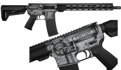 Shark Coast Tactical TRUMP 2.0 Deep Engraved 5.56x45mm NATO 16" Barrel 30 Rnd - $896.99 