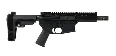 BC-15 5.56 NATO Pistol with Brace 4.5" Parkerized Heavy Barrel 1:7 Twist Pistol Length Gas System 4" MLOK - $449.95