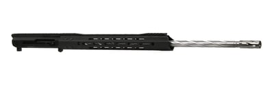 BC-15 5.56 NATO Right Side Charging Upper 24" 416R SS Spiral Fluted Heavy Barrel 1:8 Twist Rifle Length Gas System 15" MLOK with BCG & Charging Handle - $223.95