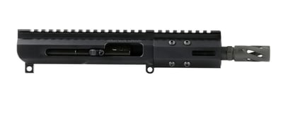 BC-9 9mm Billet Right Side Charging Bufferless Upper 5" Parkerized M4 Barrel 1:10 Twist Blow Back Gas System 4" MLOK with BCG & Charging Handle - $219.95
