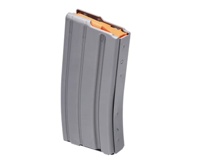DuraMag Speed 5.56/300BLK AR-15 Magazine W/ Orange Anti-Tilt Follower 20 Round Grey - $9.99