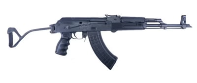 Pioneer Arms Forged Series Side Folding AK-47 Sporter Rifle, 7.62x39, S/A, Polymer Furniture, 2-30 Rd Mags - $619.99 