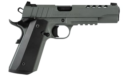 Tisas 1911 Night Stalker Platinum Grey .45 ACP 5" Barrel 8-Rounds - $459.99 ($19.99 S/H on Firearms / $15.99 Flat Rate S/H on ammo)
