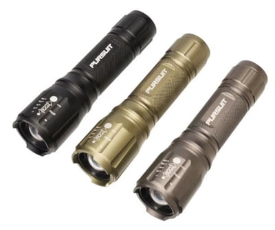 Pursuit 400-Lumen Flashlight 3-Pack - $19.99 (Free Shipping over $50)
