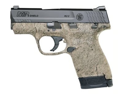 Smith & Wesson M&P Shield M2.0 9mm 3.1" 7/8rd - FDE w/ Black Spiderweb - $278.11 (FREE Shipping on Firearms)