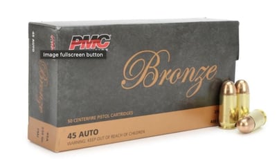 PMC Bronze .45 ACP 230 Grain FMJ 1000 Rnd - $496.65