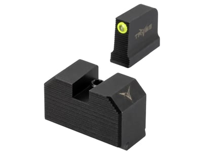 TRYBE Defense High Glow 1-Dot Tritium Night Sights for Glock 17/19/22/23/24/26/27/33/34/35/37/38/39, High, Black - $35.93 (Free S/H over $49 + Get 2% back from your order in OP Bucks)