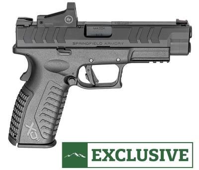 Springfield Armory XD-M Elite 9mm Luger 4.5in 19+1 Rounds w/Crimson Trace 1500 Red Dot Sight - $379.99  (Free S/H over $75 or Free store pickup)